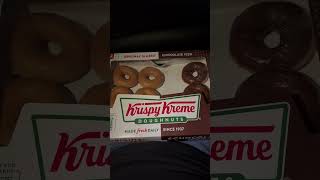 Krispy Kreme’s krispykreme krispykremedoughnuts yummy doughnuts🍩 krispyyclean yum [upl. by Rebekkah679]