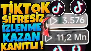 Tiktokda Şifresiz İzlenme Hilesi 2024  Tiktok İzlenme Kasma Ücretsiz [upl. by Ninahs]