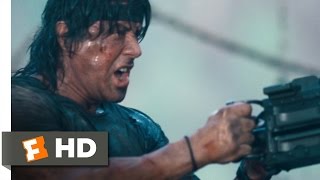 Rambo 1112 Movie CLIP  Mopping Up 2008 HD [upl. by Ahsilam]