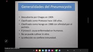 10 Micosis y Parasitosis Pulmonar [upl. by Vatsug]