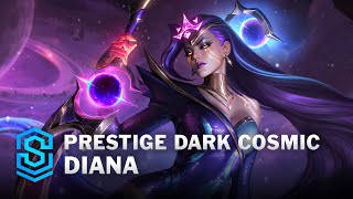 Prestige Dark Cosmic Diana Skin Spotlight  League of Legends [upl. by Dierolf]