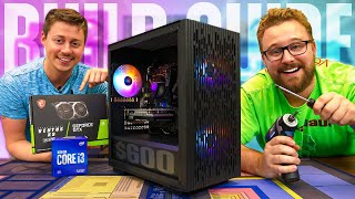 Best 600 Gaming PC Build Guide 2022 [upl. by Aicinad]