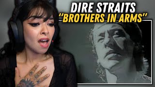 SO HEARTBREAKING  First Time Hearing Dire Straits  Brothers In Arms  REACTION [upl. by Ragland]