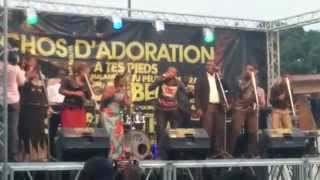 Franck MULAJA et les Echos dAdoration  Live Louange et Adoration à Lemba [upl. by Karlin]