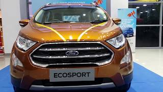 2018 All New Ford Ecosport FaceLift LaunchedExterior and InteriorDetail Walkaround 1080p [upl. by Esirahs389]