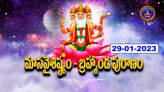 మాస వైశిష్ట్యం బ్రహ్మాండపురాణం Masa Vaisistyam  Brahmanda Puranam  Tirumala 29012023 SVBC TTD [upl. by Gnagflow354]