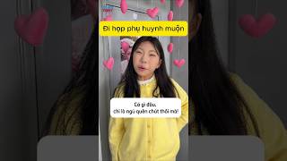 Chị gái đi họp phụ huynh muộn shotrs funny haihuoc comedy [upl. by Jb]