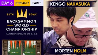 54th Backgammon World Championship  Day 6  Stream 2  Part 1 World Championship Undefeated [upl. by Irual]