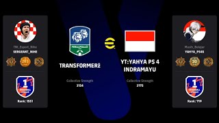 eFootball™ BIG MATCH  TNIESPORTNIHE VS YAHYA PS4 INDRAMAYU  EFOOTBALL 2024 DREAM TEAM [upl. by Steffi]