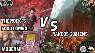 Golgari Food Combo VS Rakdos Goblins MTG Modern [upl. by Riorsson]