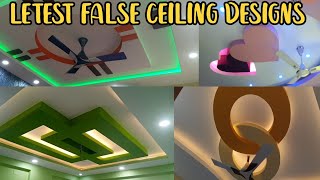 Letest pop false ceiling designs cove Lighting amp profile lighting design ideas [upl. by Sidnac162]