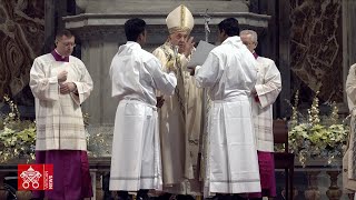 New Years Day Mass celebrating the Solemnity of Mary Mother of God  Highlights [upl. by Davena757]