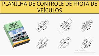 Planilha de controle de frota de veículos [upl. by Hesta609]