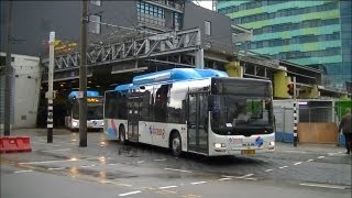 Breng en Syntus bussen vertrekken van station Arnhem [upl. by Laohcin984]