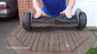 Best Allterrain Offroad Hoverboard Review amp Demo [upl. by Ydnamron]