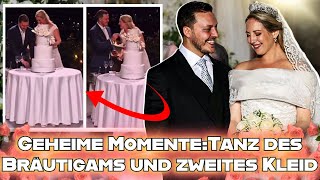 Geheime Momente der Hochzeit Prinzessin Theodoras Tanz des Bräutigams und das zweite Hochzeitskleid [upl. by Lorena]