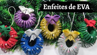 🎄IDEIA INCRÍVEL DE ENFEITE DE ÁRVORE DE NATAL 🎄 ENFEITE DE NATAL DIY  Pamela Campos [upl. by Goat]