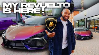 My Lamborghini Revuelto Is Here  First Drive  1015hp V12 [upl. by Halette]