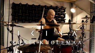 IKINÄ  Kohti kuolemaa feat Cellomania drum playthrough [upl. by Elroy]