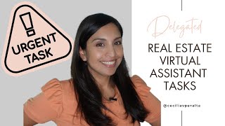 15 Real Estate Virtual Assistant Tasks Most Commonly Delegated [upl. by Nnylyam]