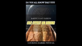 The Engineering behind Baking  CO₂  Cooking Dairies with SA baking youtubeshorts shortsvideo [upl. by Adnohryt]