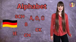 German Alphabet ÄÖÜ ß and more in under 10 min 💪germanforbeginners learngerman germancourse [upl. by Ennovihs]