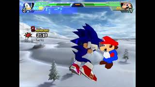 Sonic vs Mario WHO WILL WIN versus mario dragonballz sonicthehedgehog trending [upl. by Tombaugh710]