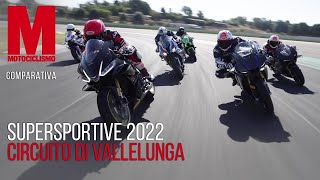 Comparativa SUPERSPORTIVE 2022  La sfida sul circuito di Vallelunga [upl. by Dedric399]