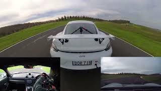 Cayman GT4 Luddenham Raceway Chase Cam [upl. by Soilisav411]