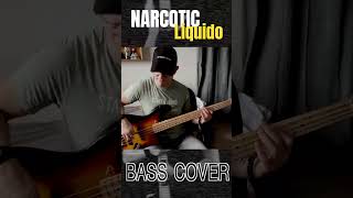 Narcotic Liquido  bass cover by Jeremievinet shorts [upl. by Terpstra]