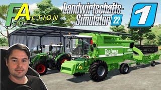 LS22 01 Neustart im neuen Landwirtschafts Simulator 22 fangen wir wieder bei 0 an LetsPlay LS22 [upl. by Werby]