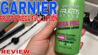 ✅ Garnier Fructis Mega Full Lotion 🔴 [upl. by Nahsyar]