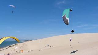 Wagas Festival 2013  Dune du Pilat  Paragliding [upl. by Lledualc]