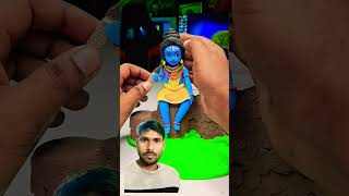 Jay bhole Kitna Sundar aurat hai diy craft art clay [upl. by Abebi]