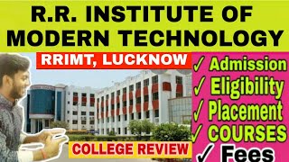 RR institute of technology Lucknow College Review  All about RRIMT  Top college in Lucknow RRGI [upl. by Aneehta]