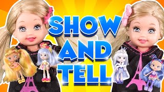 Barbie  Shopkins Show and Tell  Ep102 [upl. by Irisa]