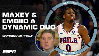 Tyrese Maxey is KEEPING Joel Embiid IN PHILLY 👏  Windhorst on 76ers dynamic duo  NBA Today [upl. by Swain]