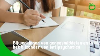 Bijwerkingen van geneesmiddelen en in het bijzonder van antipsychotica [upl. by Bourque]