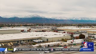 Snow accumulates along mountains rain in valleys [upl. by Saidee922]