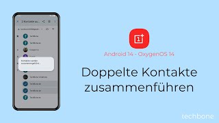 Doppelte Kontakte zusammenführen  OnePlus Android 14  OxygenOS 14 [upl. by Banquer]