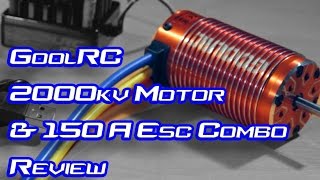 GoolRC 2000KV  150A ESC Combo  Review [upl. by Erreipnaej557]