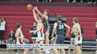 3 Cedar Catholic Vs 6 Lincoln Lutheran [upl. by Engel]