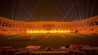 Epic Laser and Light Show  Techman Pro 2024 Stadium Showreel [upl. by Aniara]