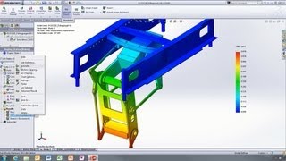 SolidWorks 2013 Simulation SubModeling and Incremental Meshing [upl. by Gayleen]