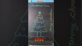 How to draw a christmas trees 🎄 christmas christmastree howtodrawcristmus art artgitakumari [upl. by Nanreh]