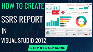 StepbyStep Guide How to create an SSRS Report in Visual Studio using SSDT [upl. by Nnylhsa]