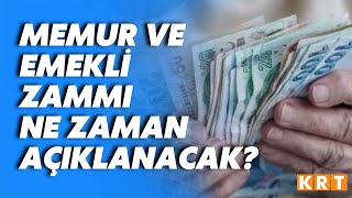 2024 memur ve emekli maaş zammı ne zaman açıklanacak [upl. by Hashum]