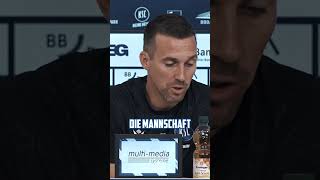 quotGegen diese Mannschaft musst du auf scharf stellenquot  Pressekonferenz vor FCMKSC [upl. by Pirzada]