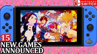 15 New Nintendo Switch Games ANNOUNCED Week 4 September 2019  Weekly Nintendo Direct News [upl. by Ayvid]