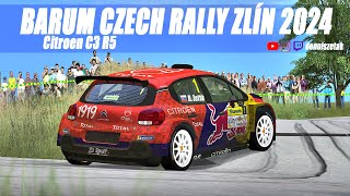 RBR  4 Barum Czech Rally Zlín Online 2024 [upl. by Corenda668]